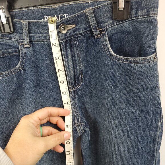 Place Boys Husky 8 Blue Wash Denim Jeans Bootcut - Picture 15 of 15